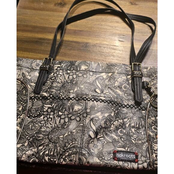 Sakroots Satchel Tote Bag Artist Circle – NWOT See Photos For Measurements - Picture 1 of 9
